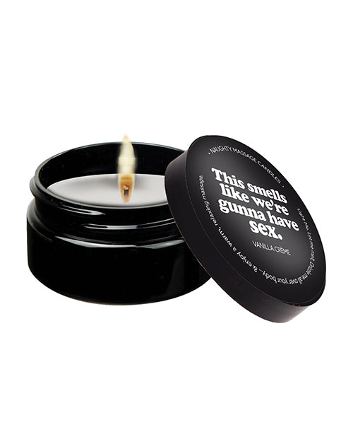 Kama Sutra Mini Massage Candle - 2 oz This Smells Like We're Gunna Have Sex - Empower Pleasure