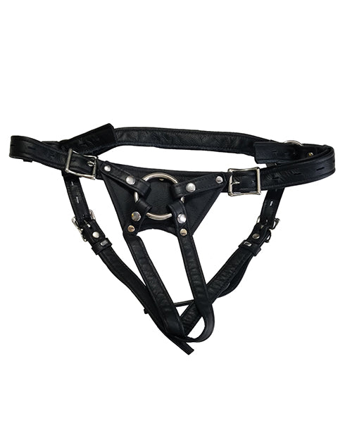 Locked In Lust Crotch Rocket Strap-On - Black - Empower Pleasure