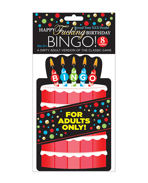 Happy Fucking Birthday Bingo Game - Empower Pleasure