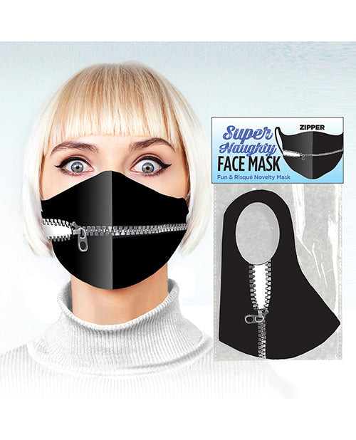 Super Naughty Zipper Mask - Empower Pleasure