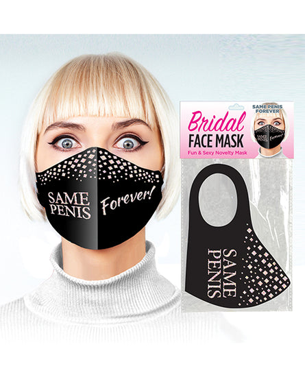 Same Penis Forever Face Mask - Black - Empower Pleasure