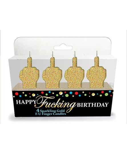 Happy Fucking Birthday FU Candle Set - Empower Pleasure