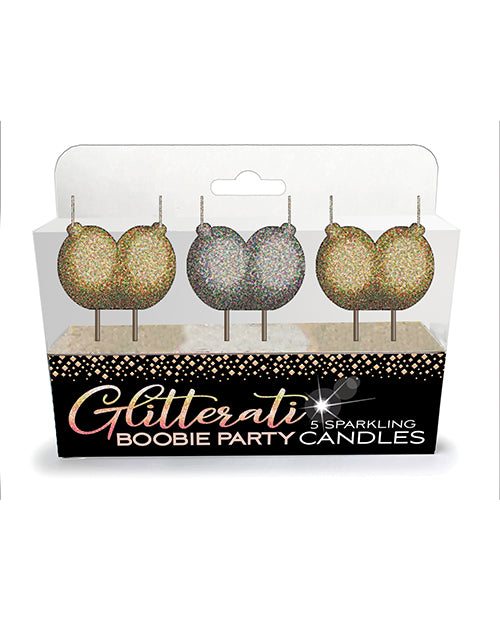 Glitterati Boobie Party Candle Set - Empower Pleasure