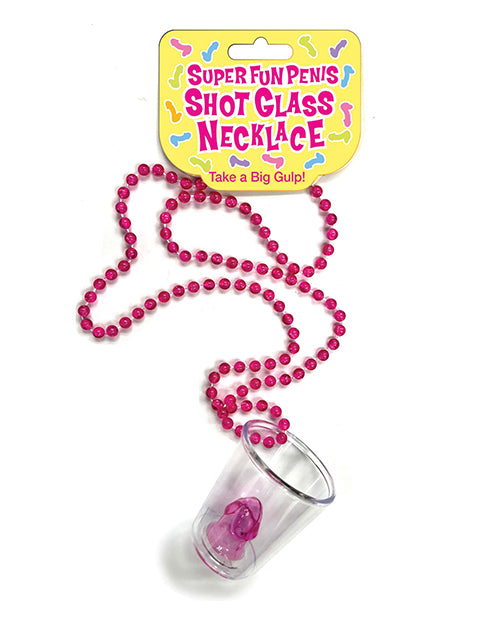 Super Fun Penis Shotglass Necklace - Empower Pleasure