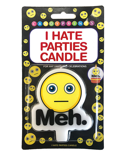 I Hate Parties Candle - Meh - Empower Pleasure