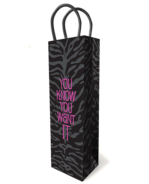 You Know You Want It Gift Bag - Empower Pleasure