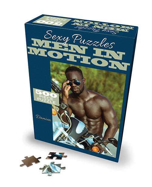 Sexy 500 pc Puzzles Men in Motion - Damien - Empower Pleasure