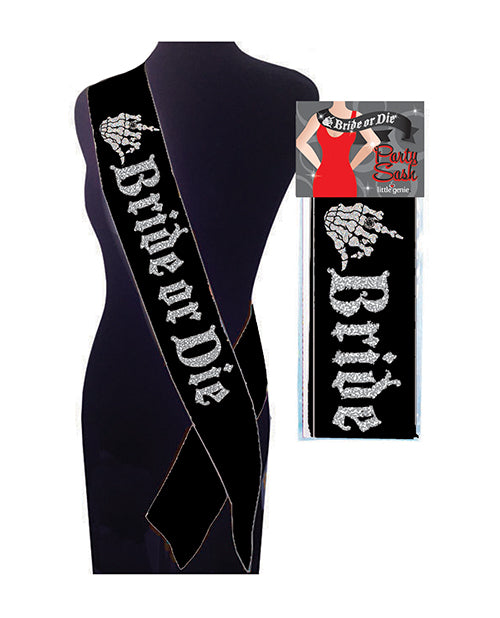 Bride or Die Sash - Empower Pleasure