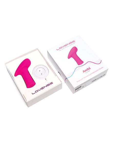 Lovense Ambi Bullet - Pink - Empower Pleasure