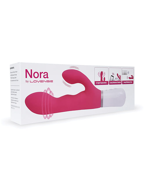 Lovense Nora Rotating Head Rabbit - Pink - Empower Pleasure