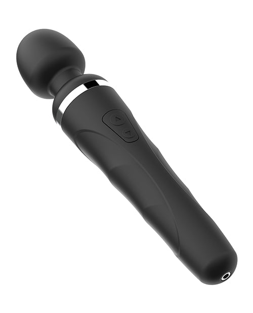 Lovense Domi 2 Flexible Rechargeable Mini Wand - Black - Empower Pleasure