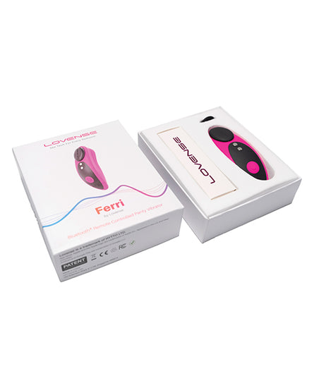 Lovense Ferri Panty Vibe - Pink - Empower Pleasure