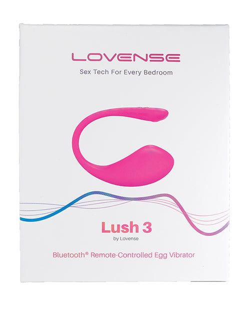 Lovense Lush 3.0 Sound Activated Camming Vibrator - Pink - Empower Pleasure