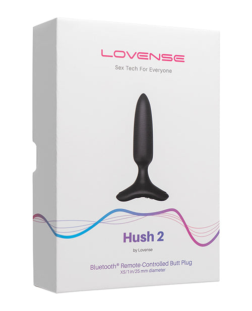 Lovense Hush 2 1" Butt Plug - Assorted Sizes - Empower Pleasure