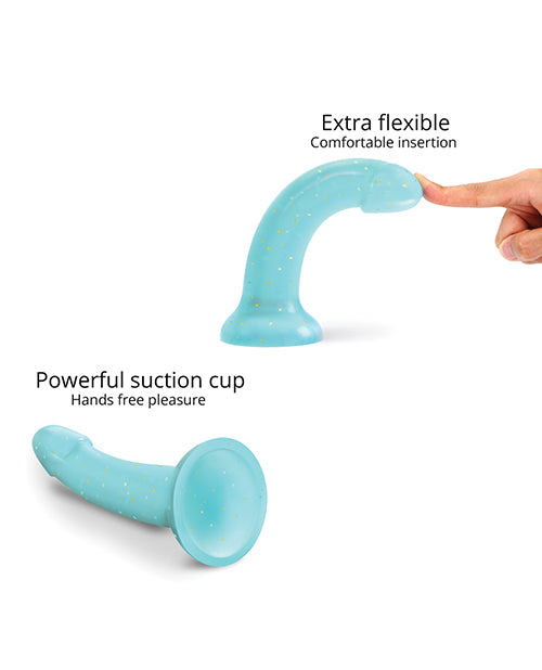 Love to Love Curved Suction Cup Dildolls Nightfall - Blue - Empower Pleasure