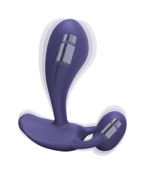 Love to Love Witty Flexible Dual Stim - Midnight Indigo - Empower Pleasure