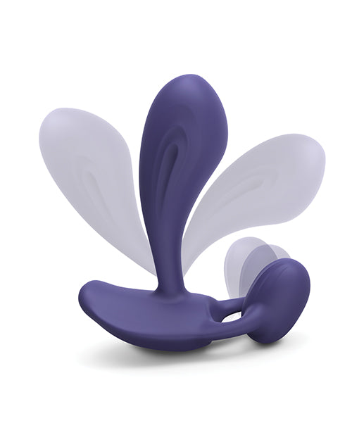 Love to Love Witty Flexible Dual Stim - Midnight Indigo - Empower Pleasure