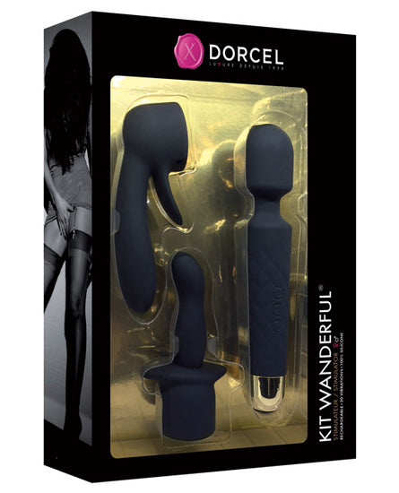 Dorcel Wanderful Kit - Black/Gold - Empower Pleasure