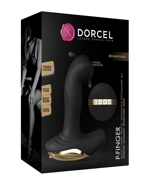 Dorcel P-Finger Come Hither - Black/Gold - Empower Pleasure