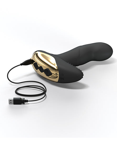 Dorcel P-Finger Come Hither - Black/Gold - Empower Pleasure