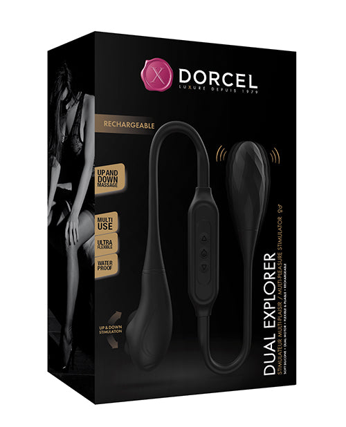 Dorcel Dual Explorer Double-Ended - Black - Empower Pleasure