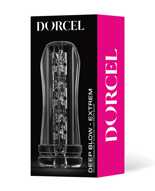 Dorcel Deep Blow Extreme Sleeve - Clear - Empower Pleasure
