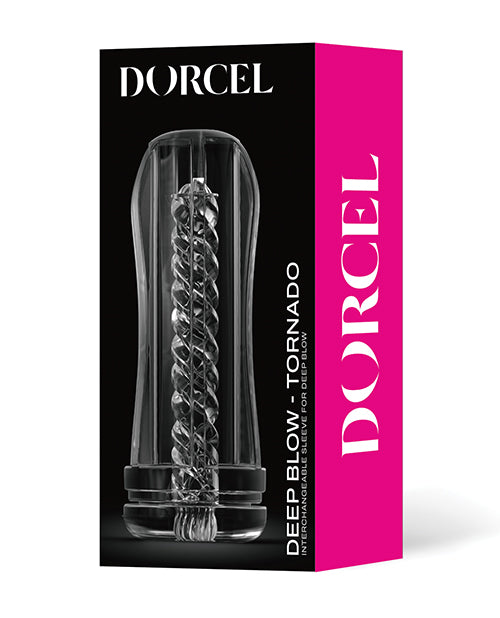 Dorcel Deep Blow Tornado Sleeve - Clear - Empower Pleasure