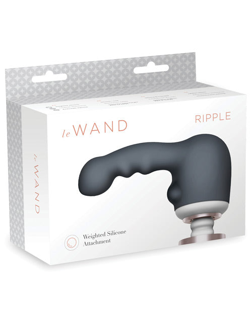Le Wand Ripple Weighted Silicone Attachment - Empower Pleasure