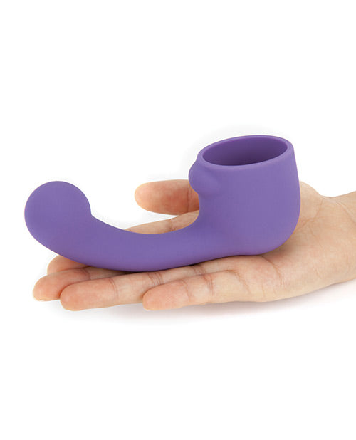 Le Wand Curve Petite Weighted Silicone Attachment - Empower Pleasure