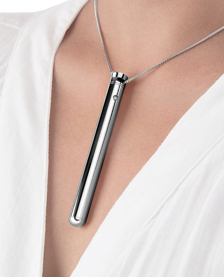 Le Wand Vibrating Necklace - Silver - Empower Pleasure