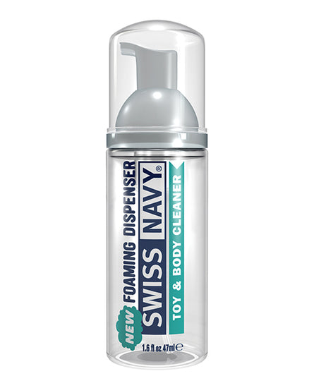Swiss Navy Toy & Body Foaming Cleaner - 1.6 oz - Empower Pleasure