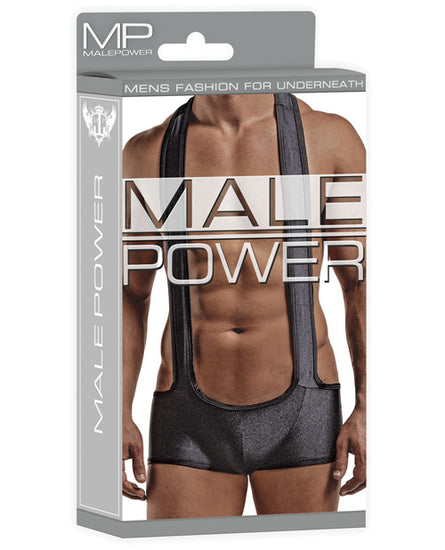 Male Power Sling Short - Black - Empower Pleasure