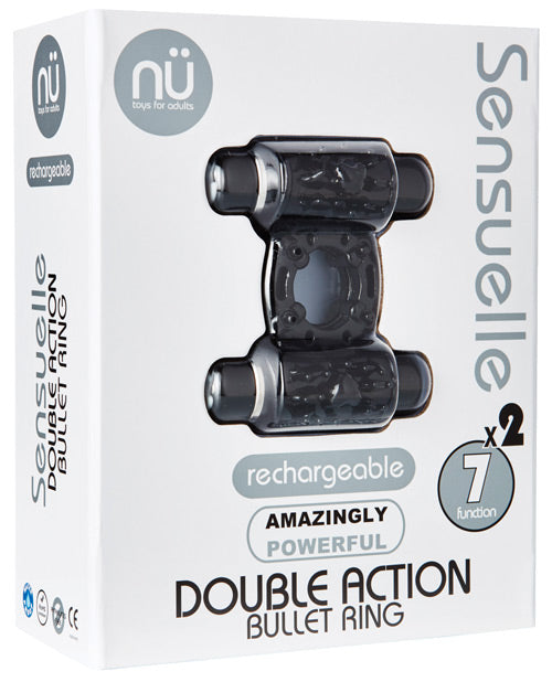 Sensuelle Double Action 7 + 2 Function Cock Ring