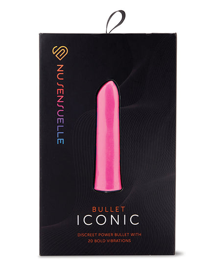 Nu Sensuelle Iconic Bullet - Deep Pink - Empower Pleasure
