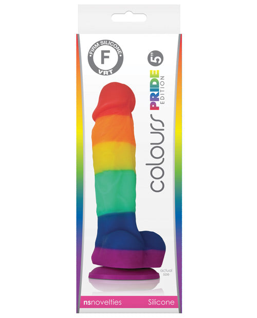 Colours Pride Edition 5" Dong with Suction Cup