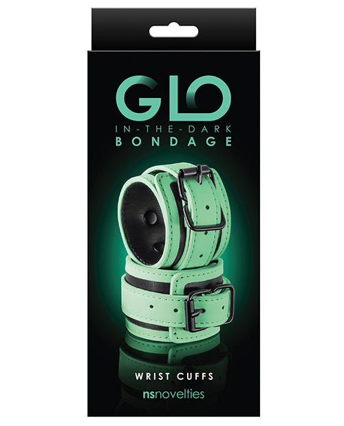 GLO Bondage Wrist Cuff - Glow in the Dark - Empower Pleasure