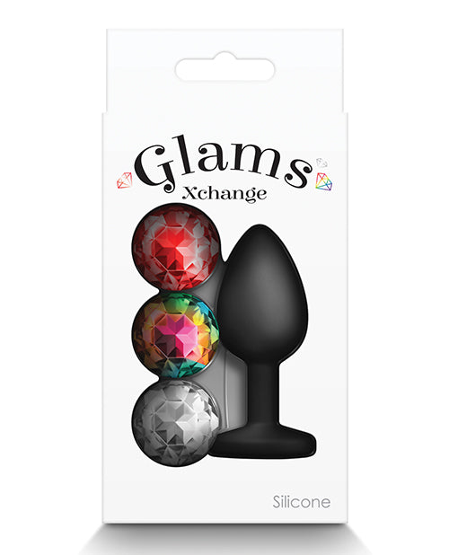 Glams Xchange Round Gem - Small - Empower Pleasure