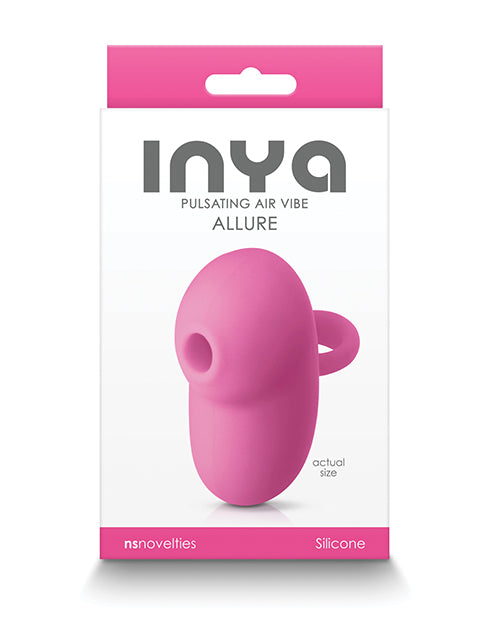INYA Allure Pulsating Air Vibe - Assorted Colors - Empower Pleasure