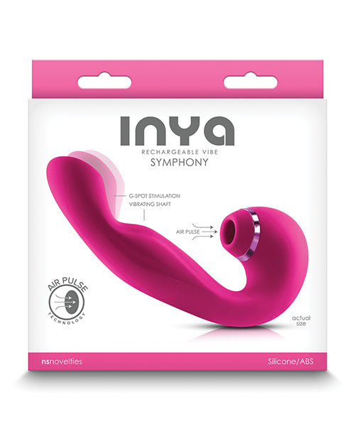 INYA Symphony G Spot Vibe w/Suction - Pink - Empower Pleasure