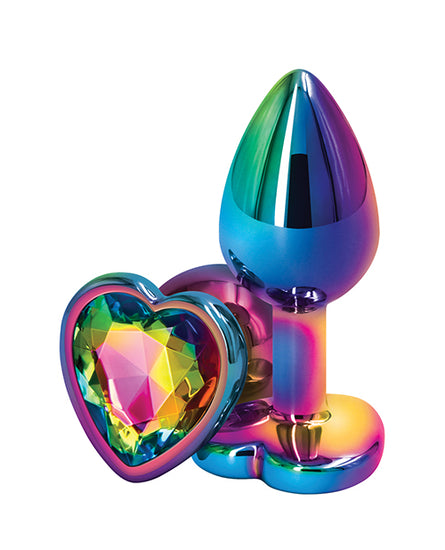 Rear Assets Multicolor Heart Small - Rainbow - Empower Pleasure