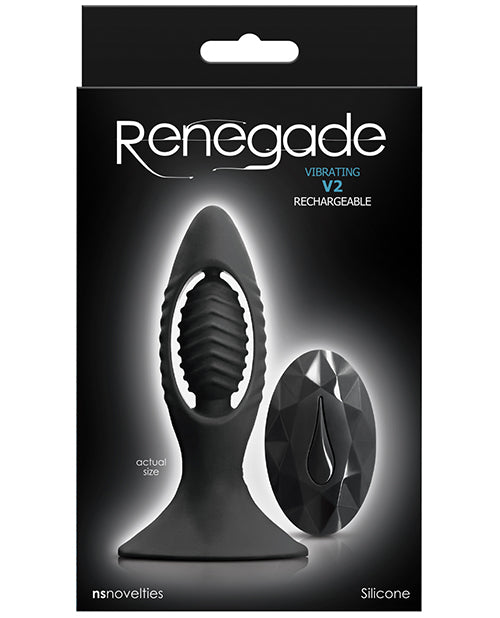 Renegade V2 with Remote - Black - Empower Pleasure