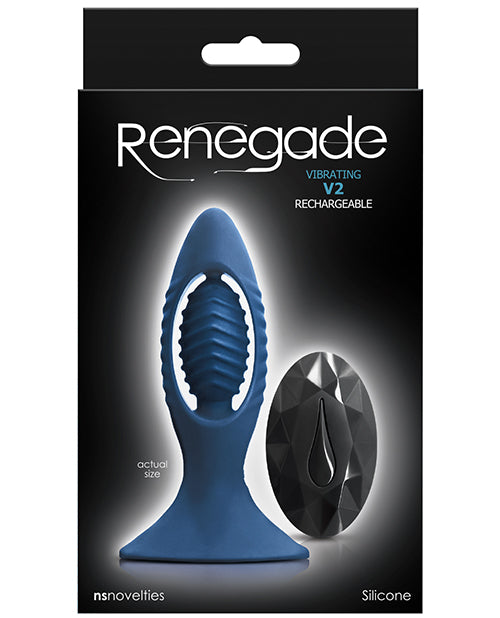 Renegade V2 with Remote - Blue - Empower Pleasure