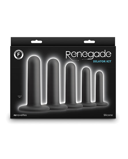 Renegade Dilator Kit - Black - Empower Pleasure