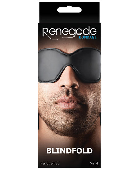 Renegade Bondage Blindfold - Black - Empower Pleasure
