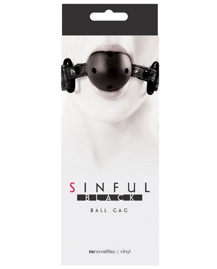 NS Novelties Sinful Ball Gag - Empower Pleasure