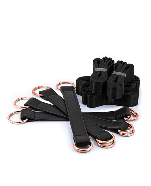 Bondage Couture Tie-Down Straps - Black