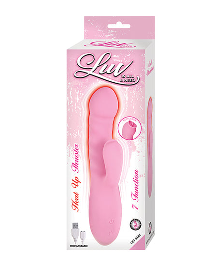 Luv Heat Up Thruster - Pink - Empower Pleasure