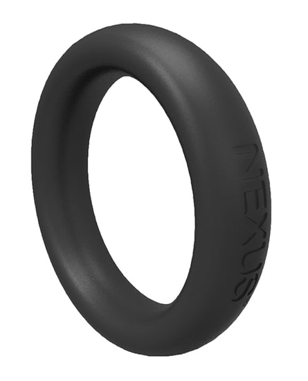 Nexus Enduro Plus Silicone Cock Ring - Black - Empower Pleasure