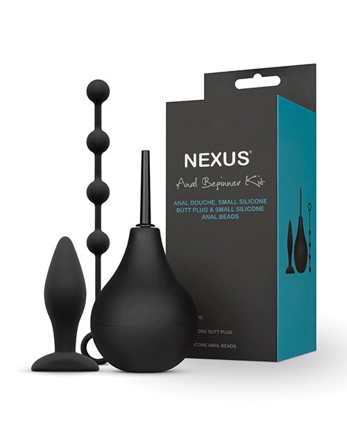 Nexus Beginner Anal Kit - Black - Empower Pleasure