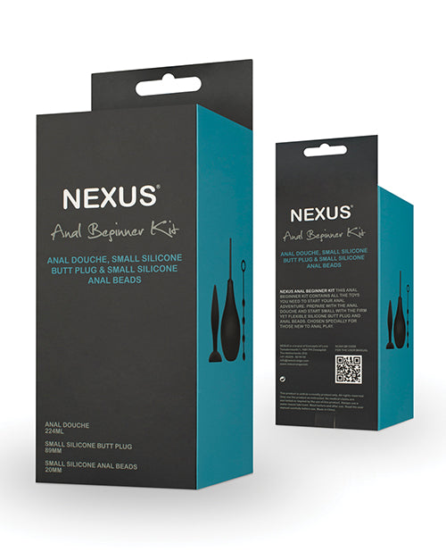 Nexus Beginner Anal Kit - Black - Empower Pleasure